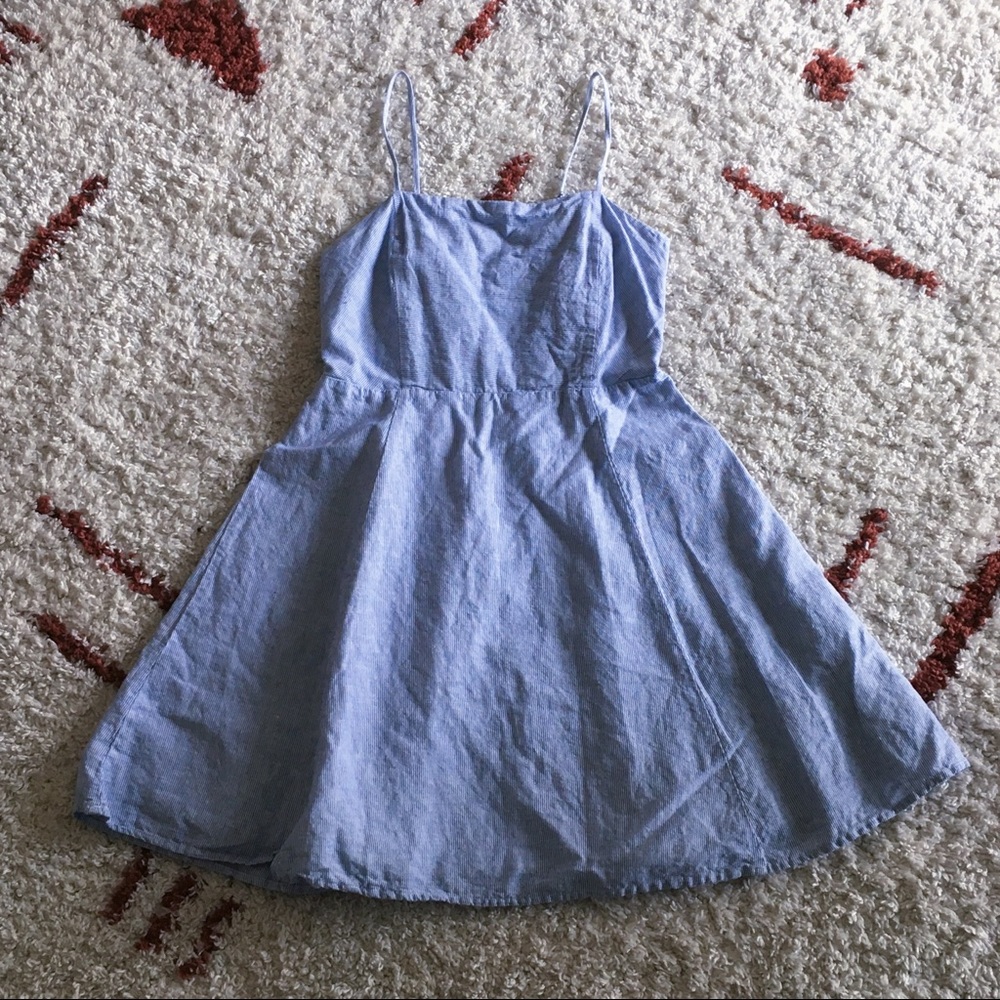GAP Denim Sweetheart Dress Size S
